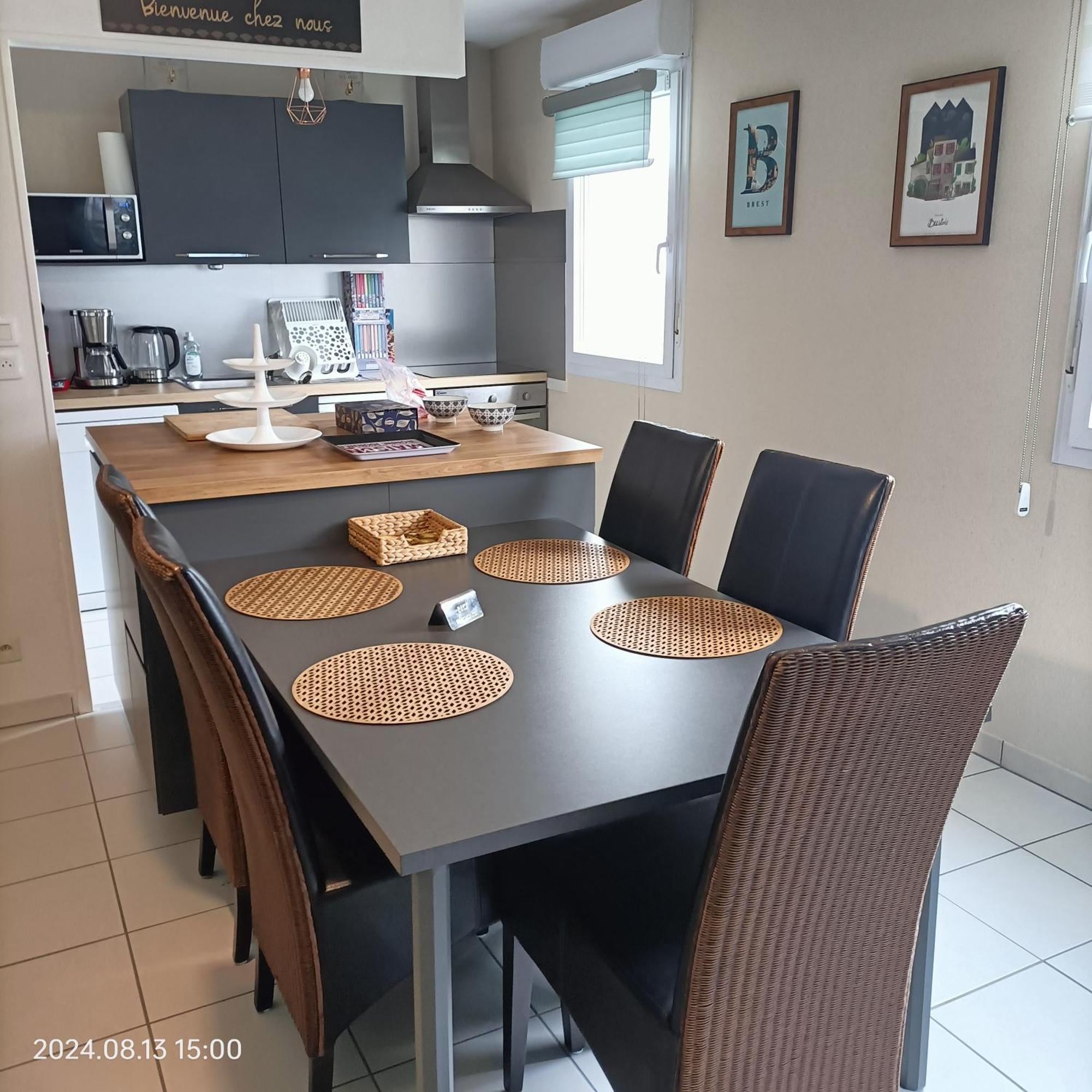 L'escale N°13 :Appartement standing dans résidence Brest Extérieur photo