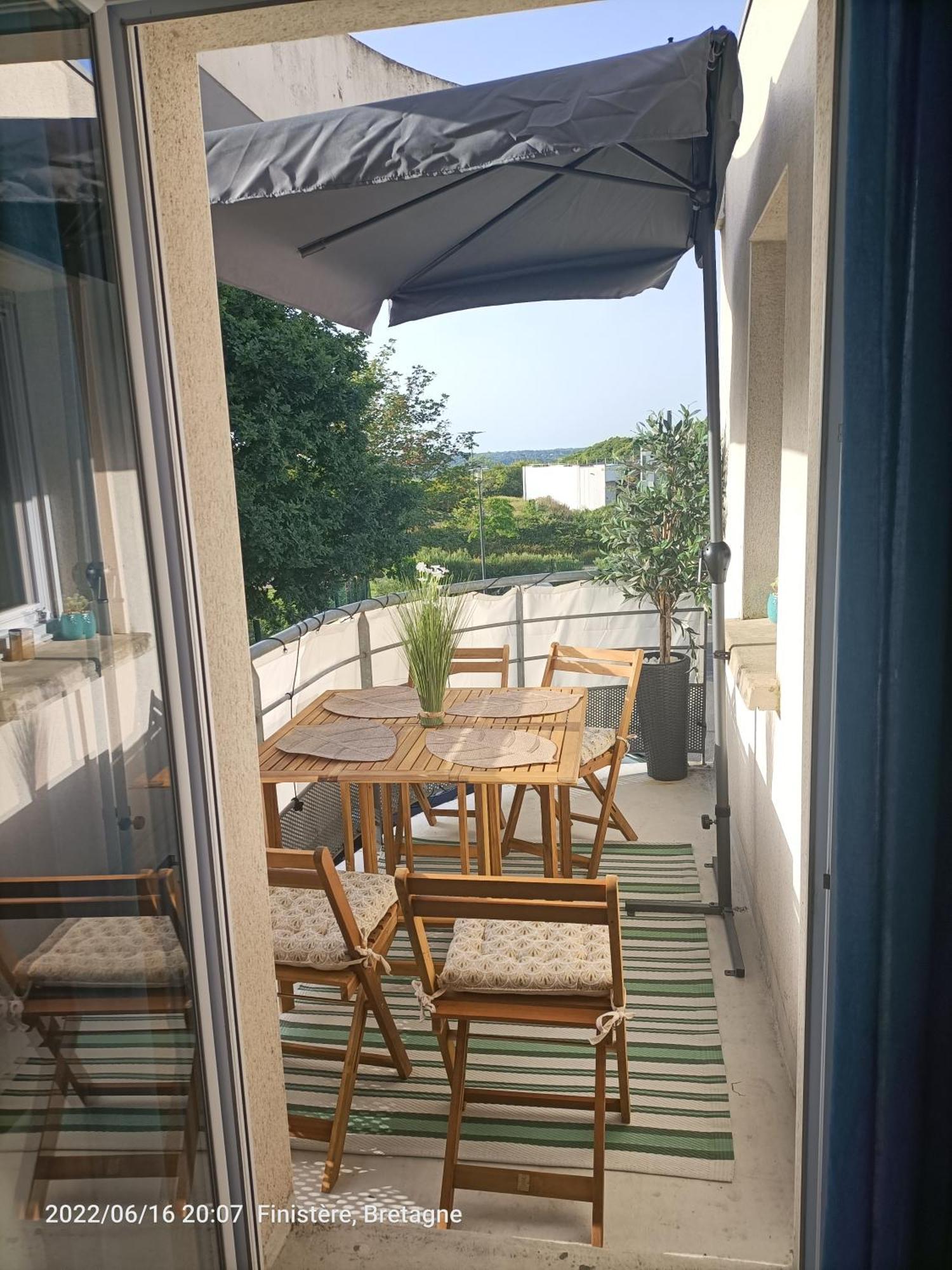 L'escale N°13 :Appartement standing dans résidence Brest Extérieur photo